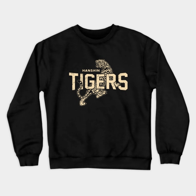 Vintage Hanshin Tigers 2 by Buck Tee Originals Crewneck Sweatshirt by Buck Tee